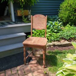 Antique Wood Chair 