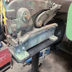 Vintage shear and punch.