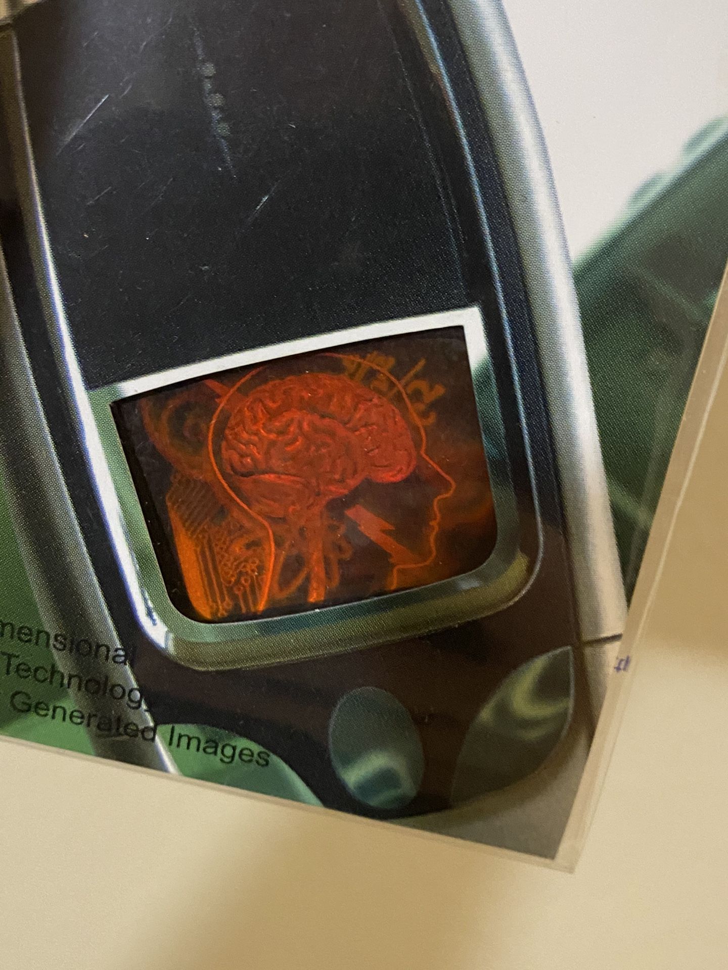 Nokia 8290 Cellphone Screen hologram