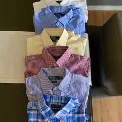 Ralph Lauren Shirts $35 each. Size L/XL.  LONG SLEEVE FONTAINEBLEAU AREA