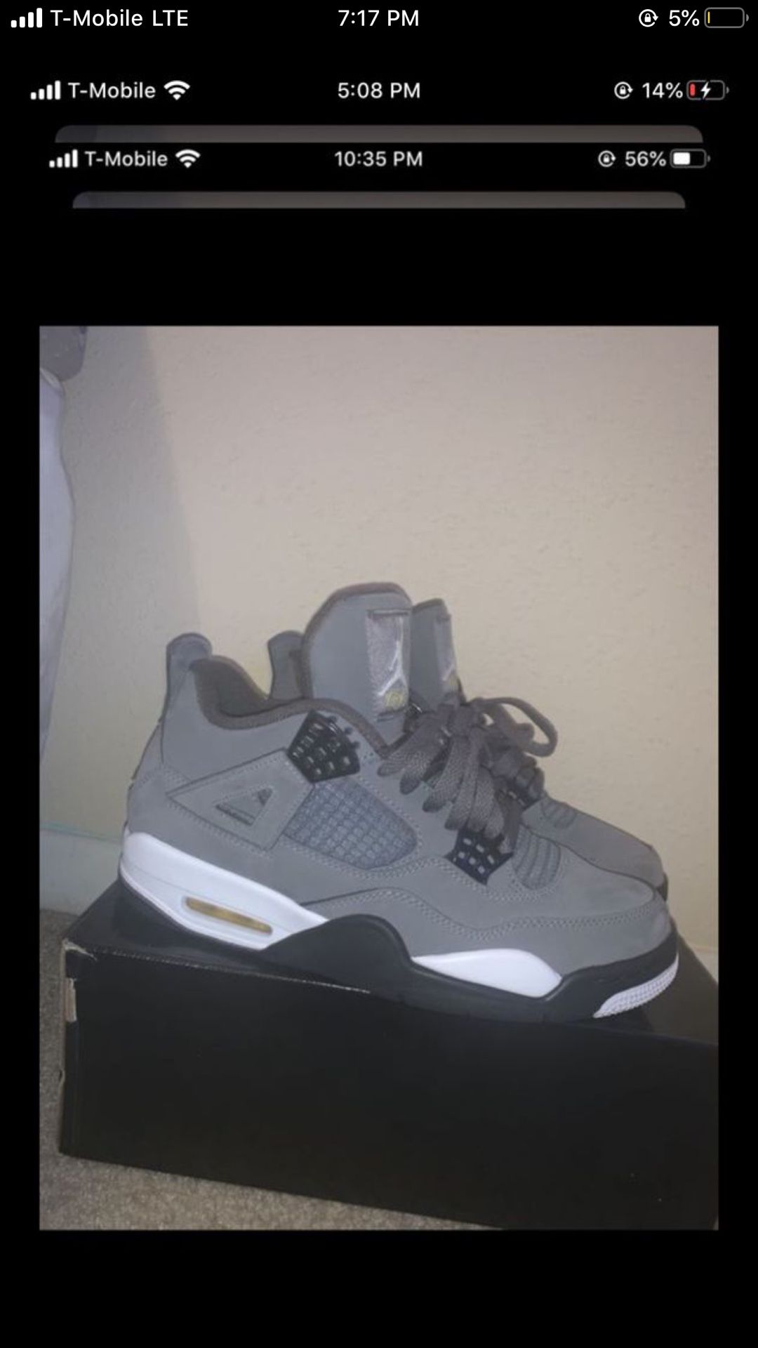 Jordan 4 size 8