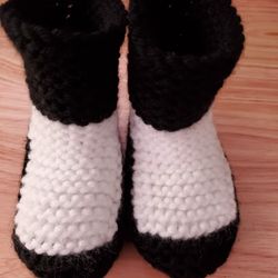 Baby Socks Hand Knitting Girls   Socks Foot Warmers Size  0  -6month