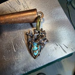Anatomical Heart Pendant
