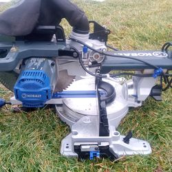 7 1/4 inKobalt sliding miter saw