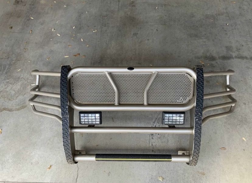 Truck Grill Guard with Lights