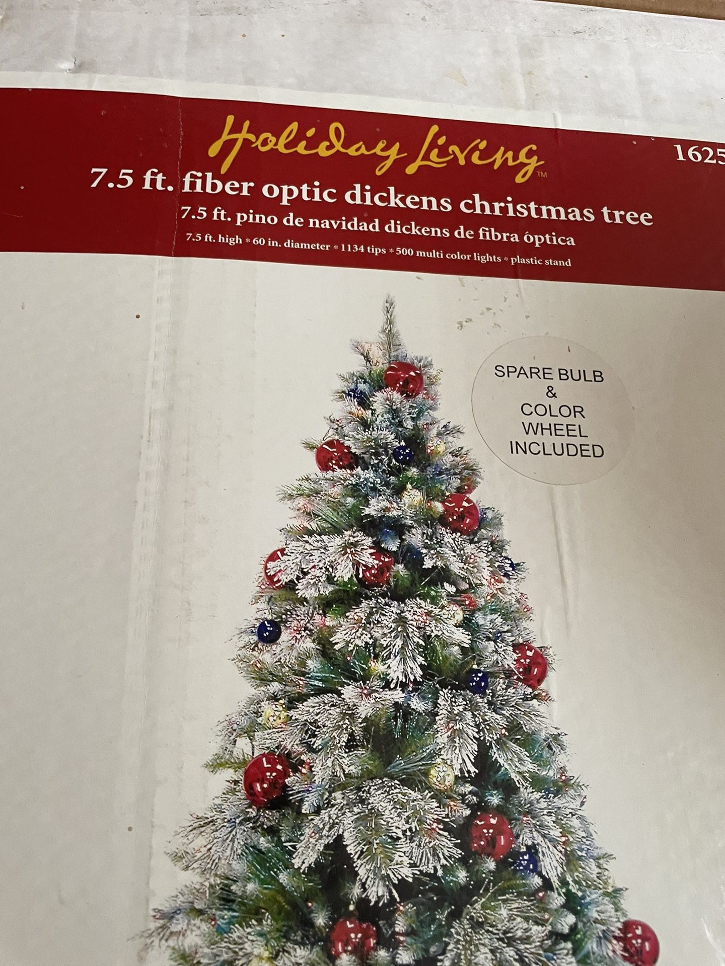 7.5 Ft Pre-lit Christmas Tree