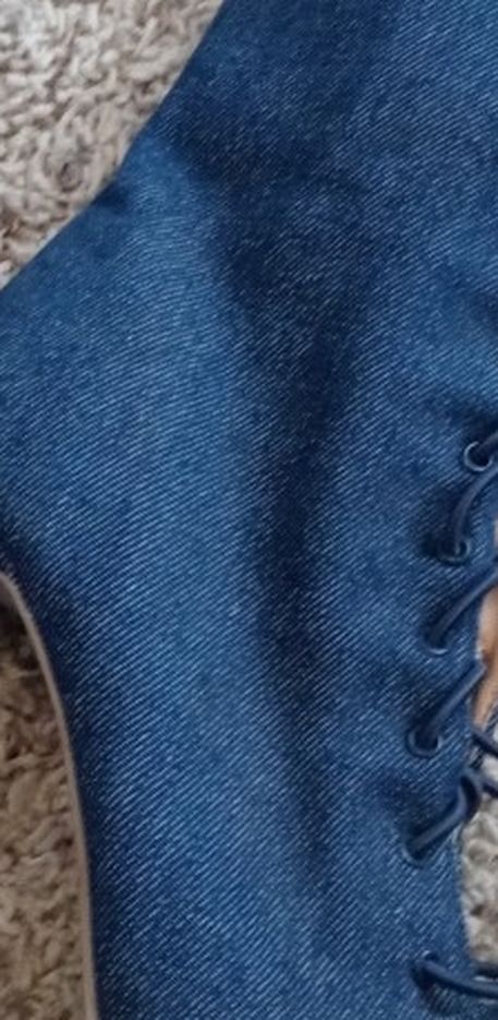 Denim Heels