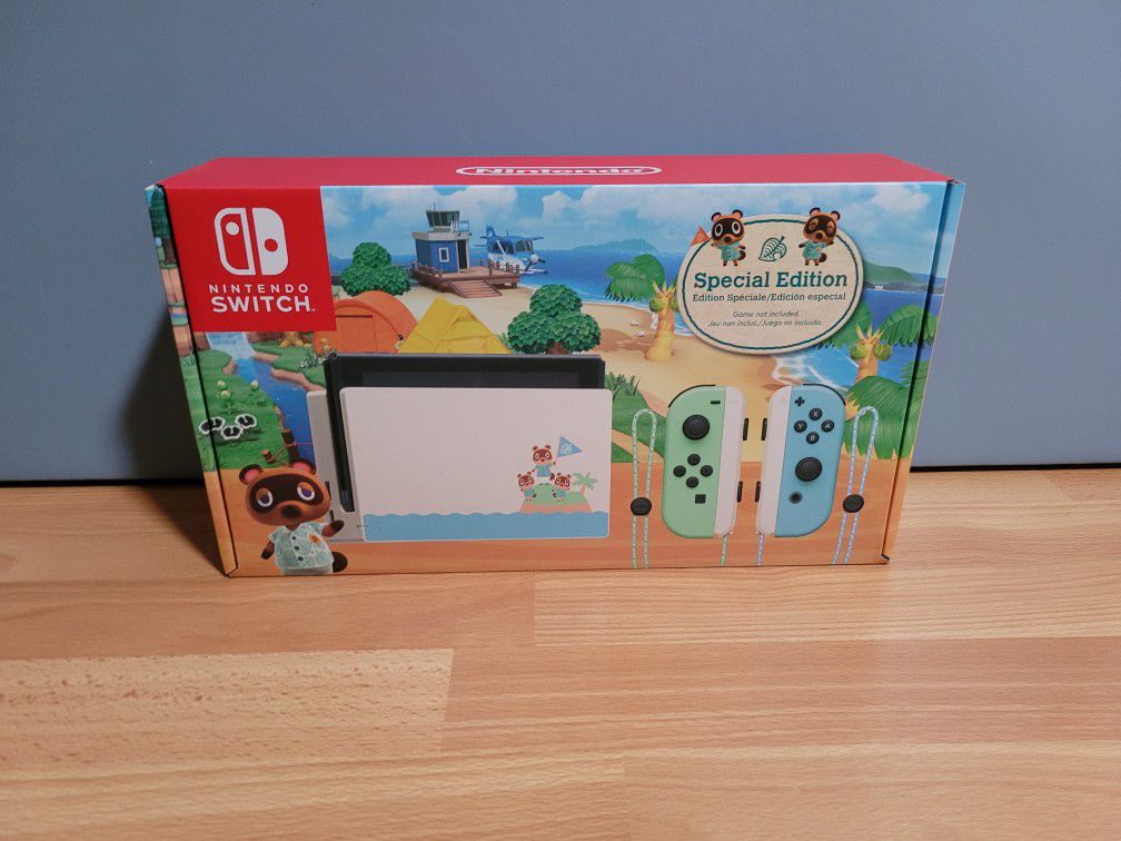 Animal Crossing themed switch
