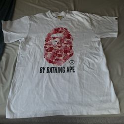 Bape Pink Shirt 