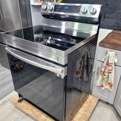Samsung 30 in. 5-Burner Electric Range stove