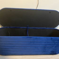 Navy Blue Bench