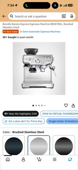 Breville Barista Express Espresso Machine