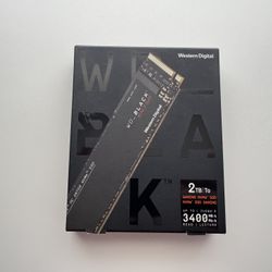 2TB WD Black M.2 SSD