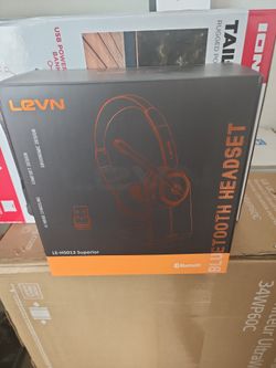 Levin Bluetooth Headeet With Cable And Mic  