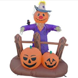 8ft Yard Inflatable Scarecrow