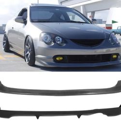 Fits 02-04 Acura RSX Type A Front + Rear Bumper Lip Spoiler PU