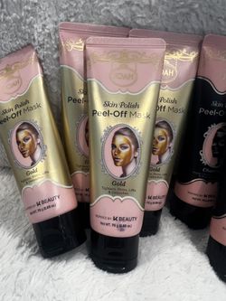JOAH Skin Polish Gold Charcoal Peel Off Mask K Beauty Pore Duo Lot .75 g/2.65 oz