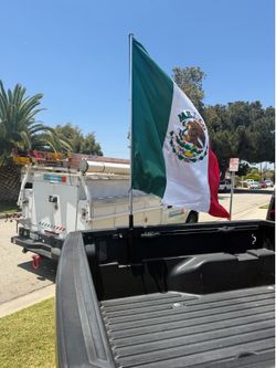 Mexico, Truck flag Tacoma