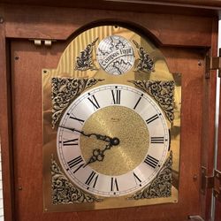 Tempus Fugit Ridgeway Grandfather Clock 1950's