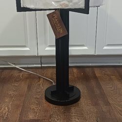 FRANKLIN IRON WORKS MADRID  31 1/2 Industrial Modern Table Lamp