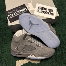 Wolf grey 5s Jordan’s