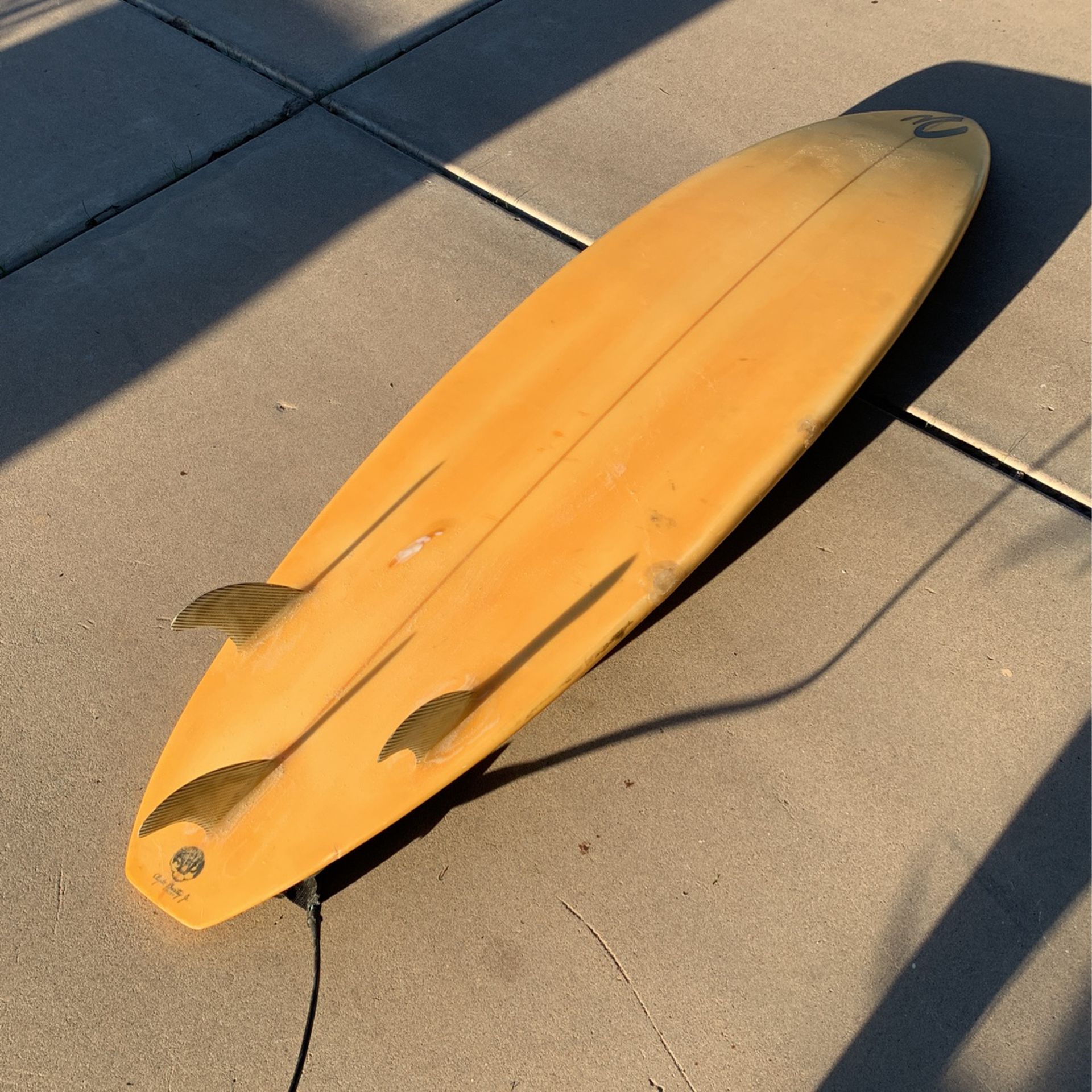surfboard  california clyde beatty jr surfboard 6’