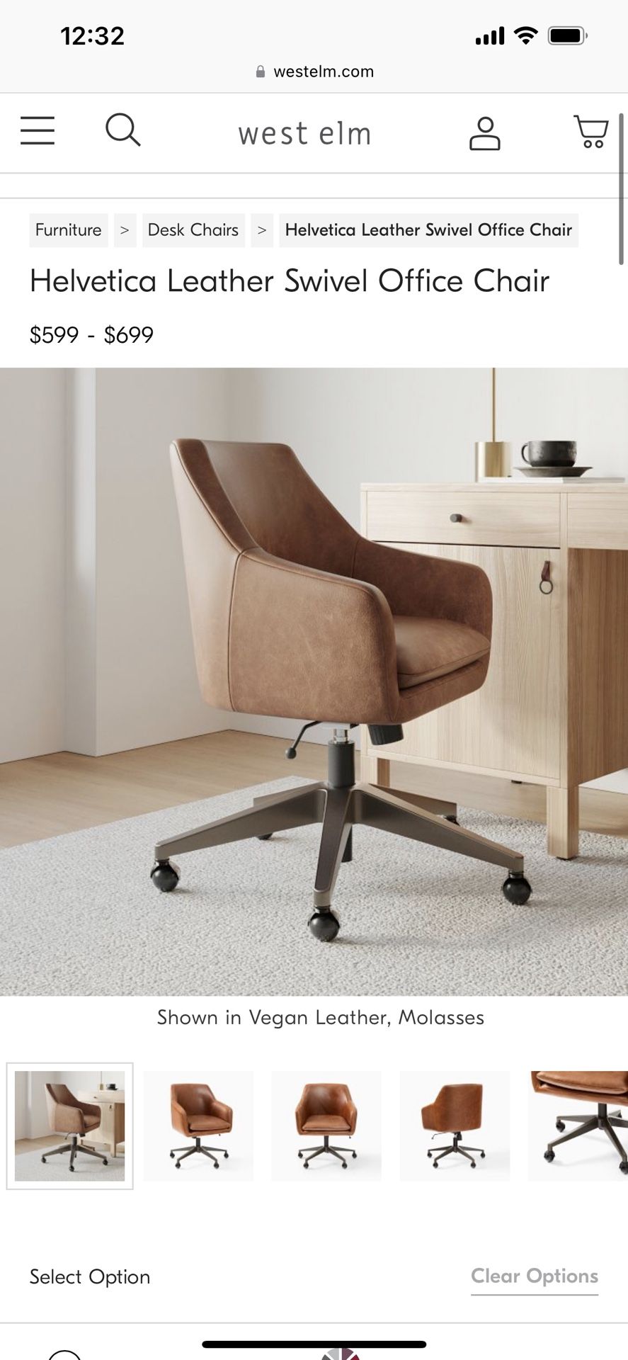 West Elm Office Chair for Sale in Seattle, WA OfferUp