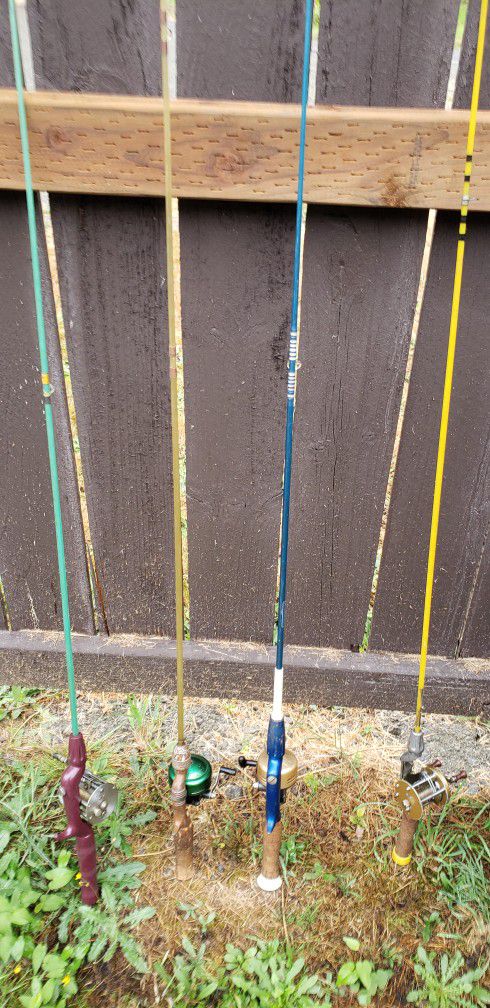 Old Fishing Rods 