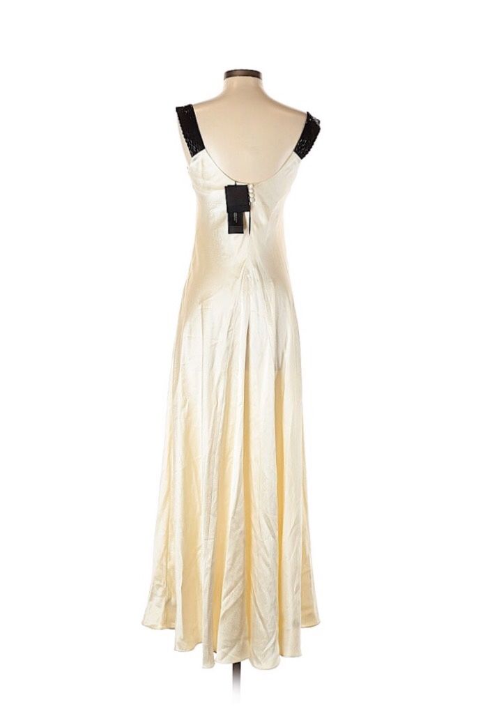 Banana Republic 100% Silk Maxi Dress