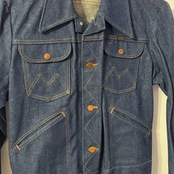 Vintage 60’s Maverick Denim Men’s Jacket Size 36