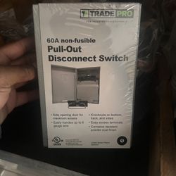 Pull Out Disconnect Switch 