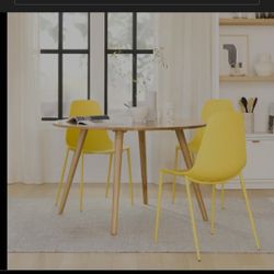 Seno Round Dining Table For 4 Oak