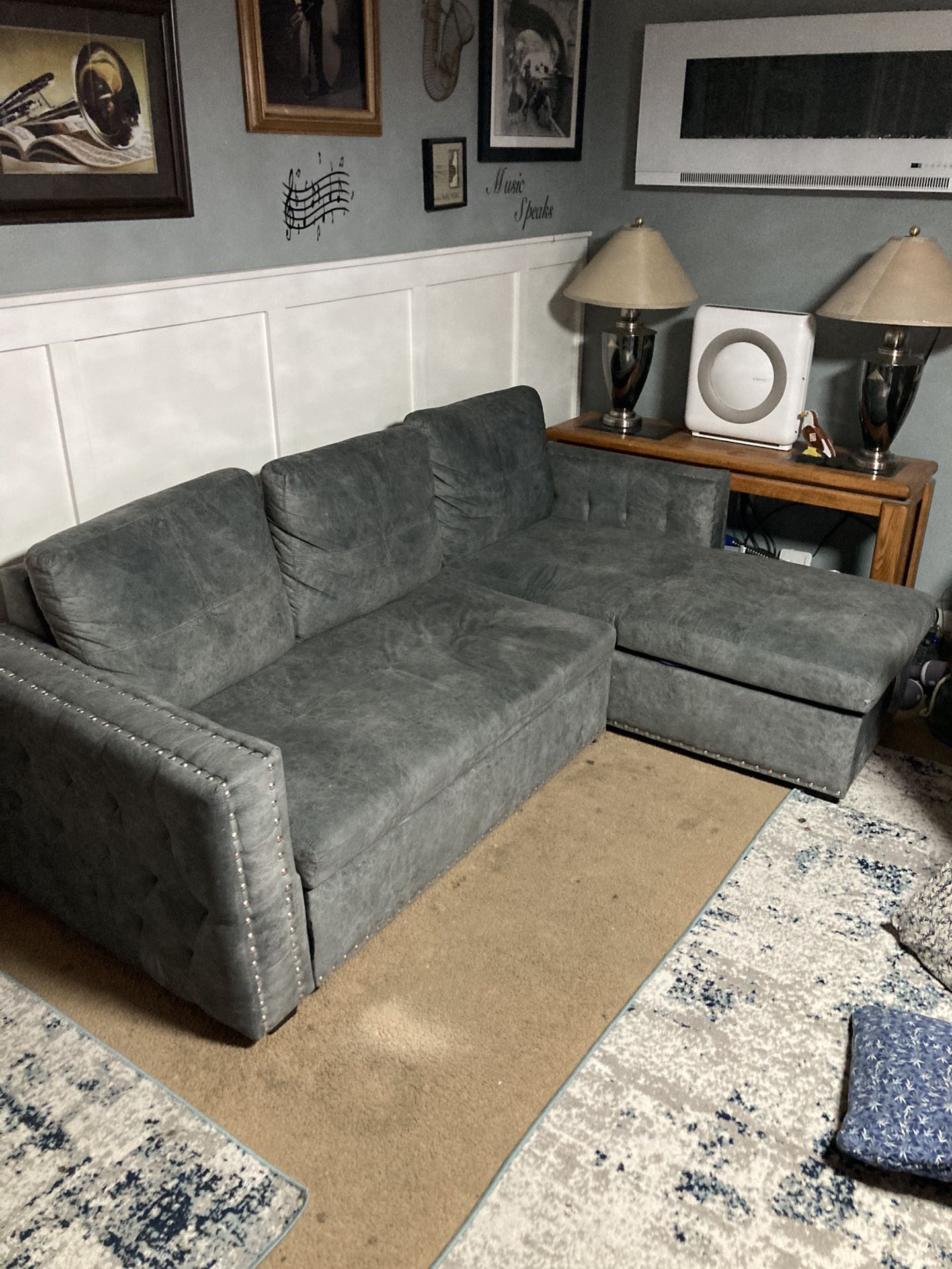 Sleeper Sectional Sofa (Still Avail!)