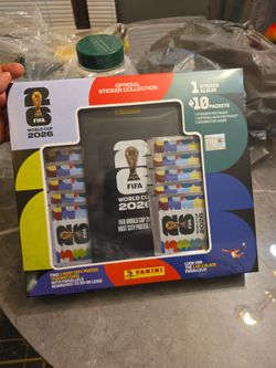 World cup sticker album and packa