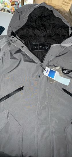 Actleis Gray Hooded Outdoor Jacket XL