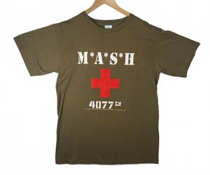 M*A*S*H BASH 1(contact info removed)th Single Stitch Detroit Radio WTVS Graphic Tee size XL