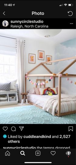 Toddler House Bed Twin Size $95