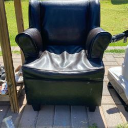 Kids Brown Sofa Chair 