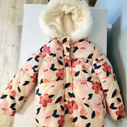 Carter's Snow Jacket - Little Girls Size 5-6