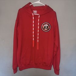 Thizz Nation Mac Dre Hoodie - Red - Size Medium