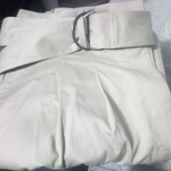 BANANA REPUBLIC WOMENS PLEATED WIDE LEG SLACKS