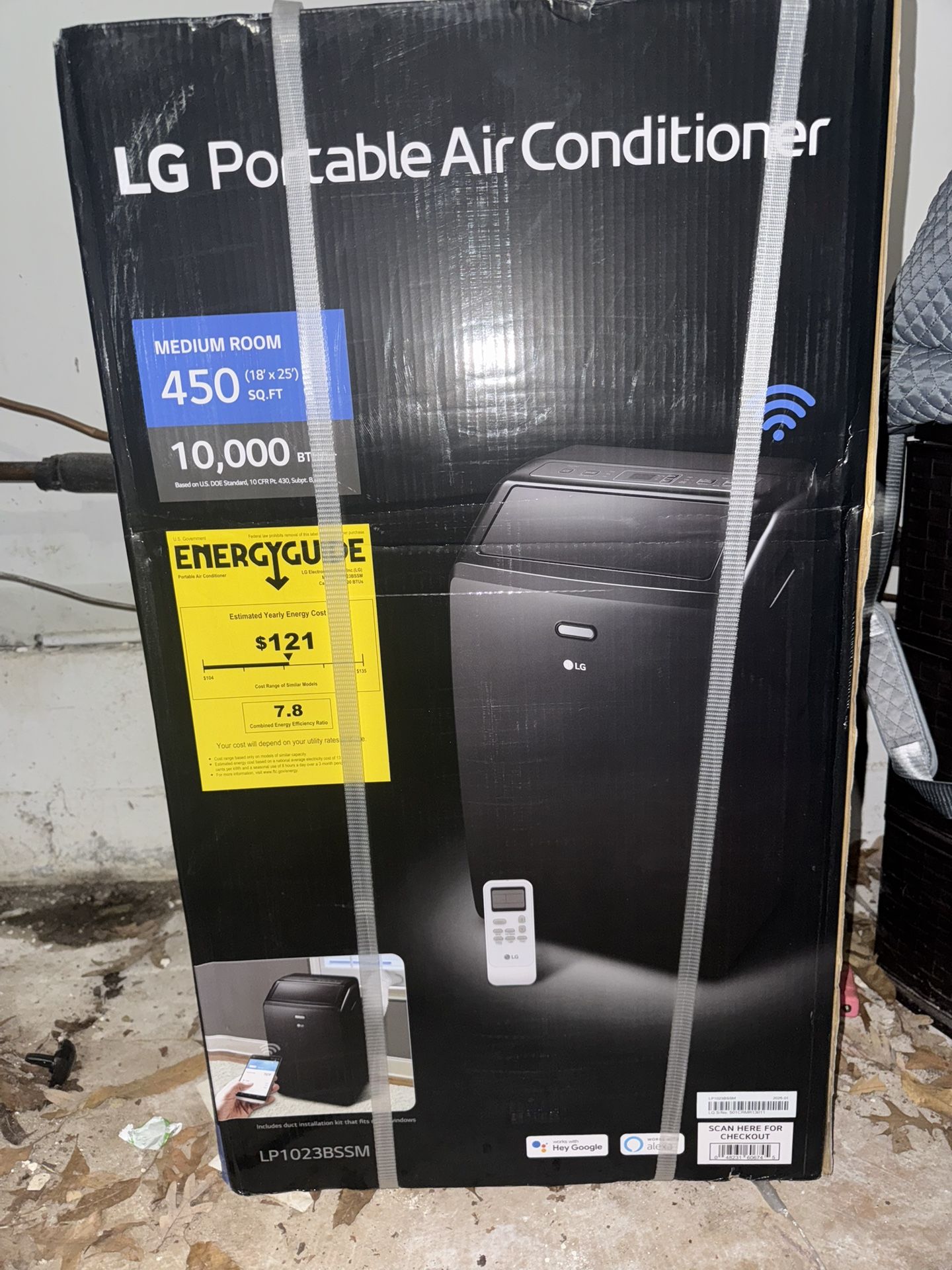 LG wireless Portable Ac Unit