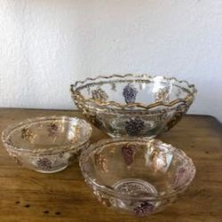 Vintage 70's Glasswear