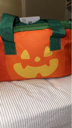 Pumpkin Insulated lunch bag