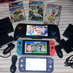 Nintendo Switch Bundle With Games And Extras