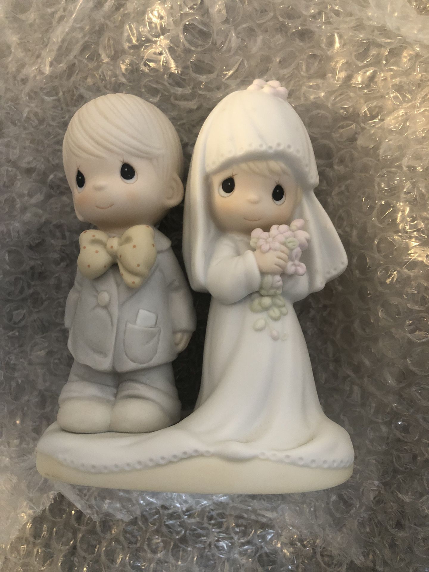 The Lord Bless You And Keep You, Precious Moments Wedding Porcelain Figurine