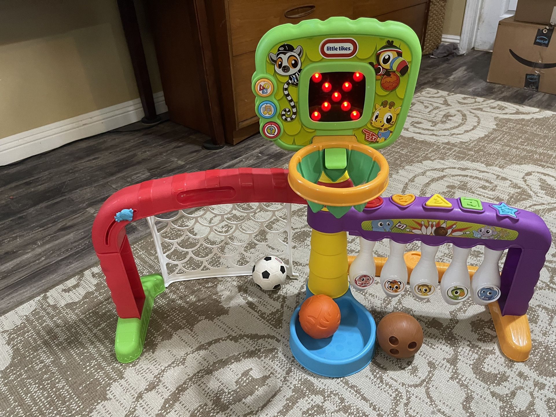 Kids Little Tykes, Playstation Basketball Bowling Soccer