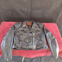 Hot Leathers Leather Jacket size L