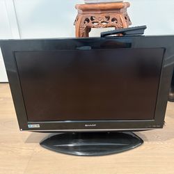 Sharp TV with DVD player