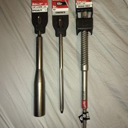 Milwaukee SdS Plus Roto Hammer Bits